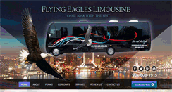 Desktop Screenshot of flyingeagleslimo.com